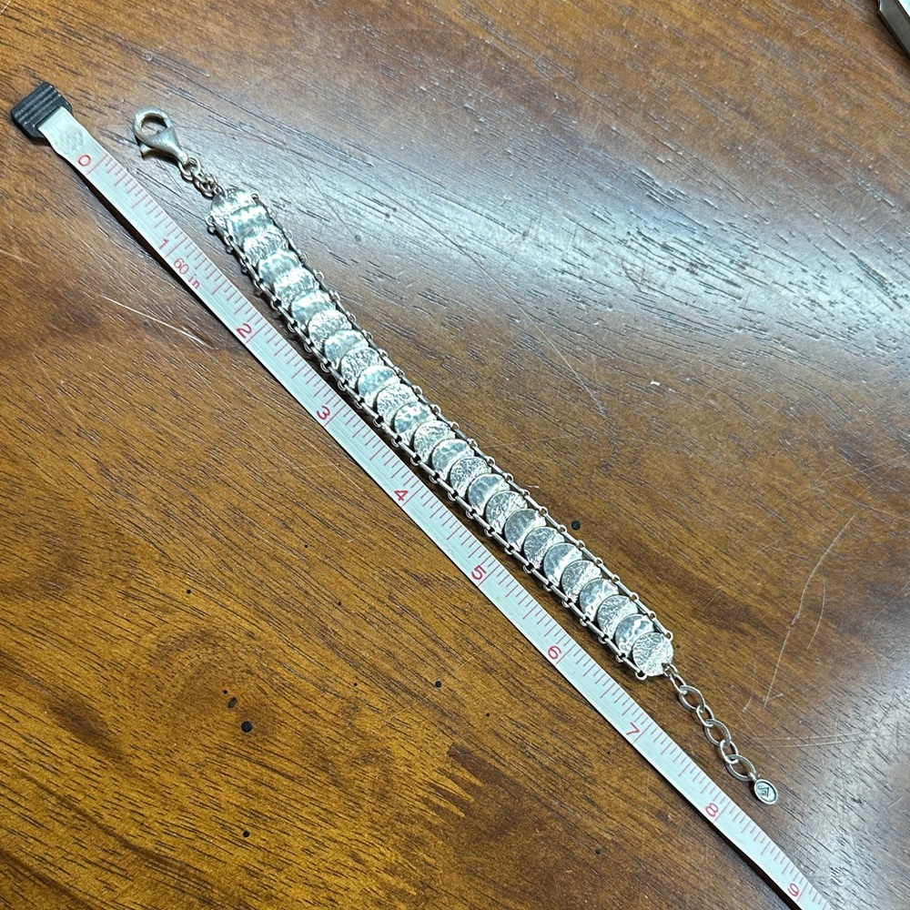 Silpada Silver Coin Bracelet - Picture 5 of 5